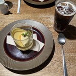 デュ バリー - デザート♡斜めになったプリンが可愛い