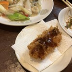 楽笑 - カニクリームコロッケ300円