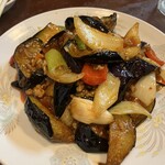 楽笑 - 麻婆茄子650円