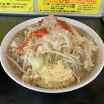 バク豚696 - ラーメン250g 1000円！野菜まし、脂マシマシ、にんにくまし！