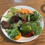 深谷テラス ヤサイな仲間たちファーム レストラン - サラダバー1皿目