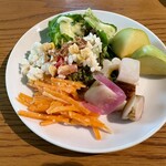 深谷テラス ヤサイな仲間たちファーム レストラン - サラダバー3皿目