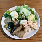 深谷テラス ヤサイな仲間たちファーム レストラン - サラダバー2皿目