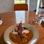 深谷テラス ヤサイな仲間たちファーム レストラン - ファームチキンカレー