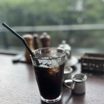 トラットリア グランボッカ - 食後のアイスコーヒー