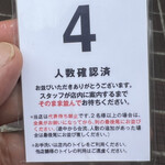 NIBOSHI MANIA - 入場整理券