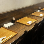 NIBOSHI MANIA - 壁側カウンター