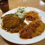食事処かささぎ - トルコライス ¥700