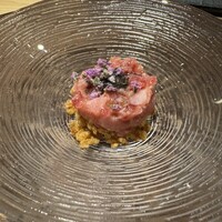 赤坂 鮨大谷 - マグロのタルタル仕立て