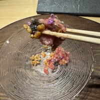 赤坂 鮨大谷 - マグロのタルタル仕立て