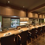 うまいものあり おおみ矢 - カウンター席は当店の特等席