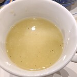 インドカレー フジヤ - Bランチ チキン 1050円に付く豆スープ