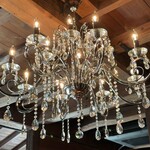 茶館きっかわ 嘉門亭 - シャンデリア