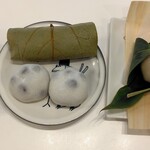 HIGASHIYA GINZA - 豆大福・山椒餅・麩饅頭