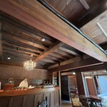 茶館きっかわ 嘉門亭 - サロンのカウンター