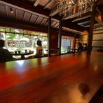 茶館きっかわ 嘉門亭 - 木造の室内は安らぎます