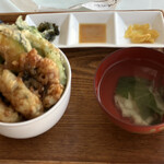 浜のかあちゃんめし - ウツボ天丼