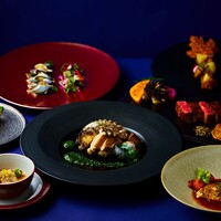 【LUNCH/DINNER】活アワビと秋の恵みを堪能する鉄板焼コース「蒼~AO~」全7品