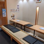 すし昌 - 座席：4名席/6名席