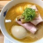 創作麺 ひとすじ - 中華そば 味玉トッピング