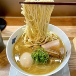 創作麺 ひとすじ - 中華そば 味玉トッピング