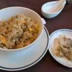 中国料理 桃花林 - アオサの炒飯