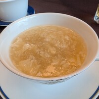 中国料理 桃花林 - フカヒレスープ
