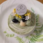 Patisserie Richroma - 抹茶のレアチーズケーキ