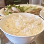 居酒屋 BANKA - 大人の給食(\1,000)　ごはん