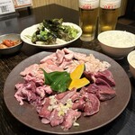 七厘 - 豚ホルモンコース