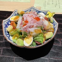 個室和食 肉割烹 吟次郎 品川駅前店 - 海鮮カルパッチョ風サラダ✨✨