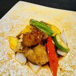 創作四川料理 廣明 - 樽前湧水豚　黒酢