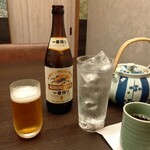 瀬戸内味覚処 芸州 本店 - キリン一番搾り瓶ビール
