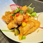 創作四川料理 廣明 - 北海道産鶏肉　油淋鶏