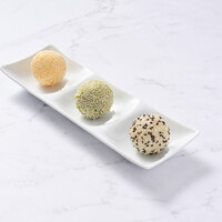 三色胡麻団子（胡麻あん・こしあん・抹茶あん）