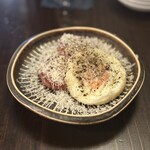 夜のハムエッグ