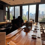 天満 カウンター焼肉 うしすき - 内観