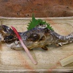 丁子庵 - 岩魚の塩焼き　焼き具合と塩加減が丁度良い！