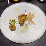 Japanese Soba Noodles 蔦 - 前菜2皿目は「鶏モモ肉のロースト」