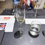 Japanese Soba Noodles 蔦 - ウェルカムドリンクの「コンブチャ」