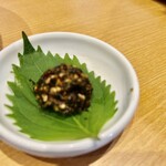 次念序 - 生七味。麺に絡めて食べました