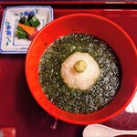 たか田八祥 - 生海苔のお茶漬け  香の物