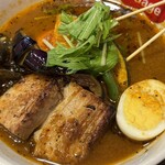 スープカレー スアゲ4 - 