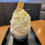 かき氷削太郎 - クワトロチーズハニーかき氷