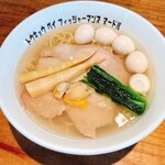 トーキョーベイフィッシャーマンズヌードル - 潮らぁ麺+うずら