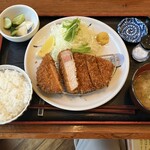 とんかつ 田 - 山形豚の上ロースカツ定食