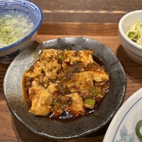 中華旬彩 森本 - 麻婆豆腐も美味しかった