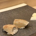 すし善 - イカではなく貝柱