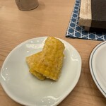 すし善 - とうもろこし　天ぷら