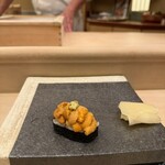 すし善 銀座店 - トロける雲丹